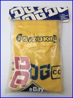 vintage suzuki motocross jersey