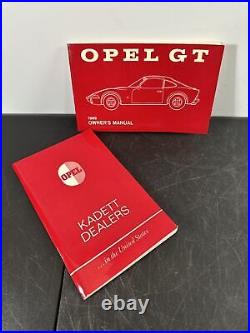 1969 Opel Gt Rare New Old Stock Owners Manual