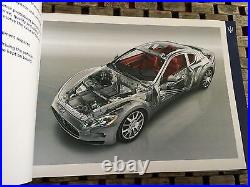 2008 2009 2010 Maserati Granturismo Owners Manual +navi Bk (new Old Stock Nos)