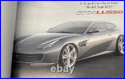 2017 FERRARI GTC4 LUSSO GTC4Lusso OWNERS MANUAL 6.3L V12 680 NEW OLD STOCK (NOS)