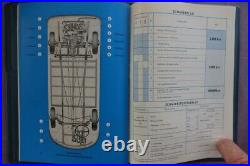 Board folder + operating instructions VW van T1 8/1963 NOS