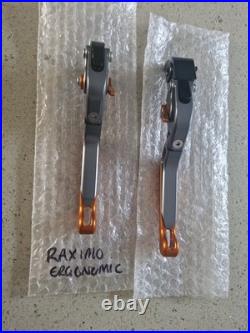 Ducati Honda KTM Moto Guzzi Suzuki Triumph Yamaha Brake Clutch Lever Set NOS