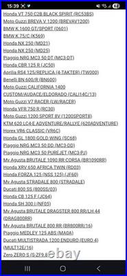 Ducati Honda KTM Moto Guzzi Suzuki Triumph Yamaha Brake Clutch Lever Set NOS