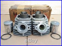 suzuki yamaha 125 as3 125as3 125 gt 125gt gt125 kit pistons complet neuf new 