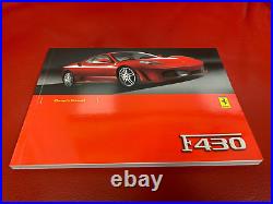 Ferrari F430 Coupe Instruction Manual English Original New Old Stock