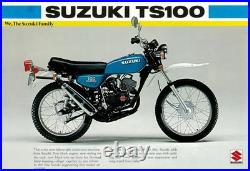 GENUINE SUZUKI NOS TC100 TS100 KICKSTART LEVER 73-76 Part No 26300-25301