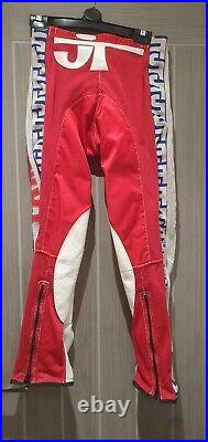 JT Racing USA Yamaha jeans Nos New Old Stock Vmx Vintage! Size 28 Fullflow