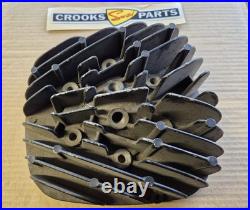 NOS 11111-30100 TM250 1972 / 1973 Genuine Suzuki Cylinder Head with some marks NOS 11111-30100 TM250 1972 / 1973 Genuine Suzuki Cylinder Head with some marks