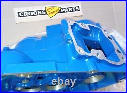 NOS 11305-02820 RM80 1986 to 1988 Genuine Suzuki Blue Crankcase Set, Now Obsolete