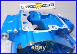 NOS 11305-02820 RM80 1986 to 1988 Genuine Suzuki Blue Crankcase Set, Now Obsolete