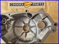 NOS 11341-01A10 TS125X 1986 to 1988 Genuine Suzuki Black Clutch Cover with marks