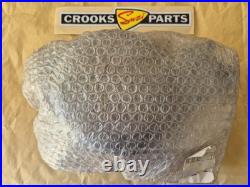 NOS 11341-01A10 TS125X 1986 to 1988 Genuine Suzuki Black Clutch Cover with marks