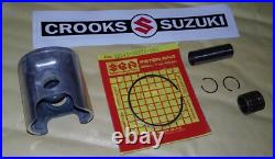 NOS 12102-02811-050 1990 RM80 XL 48mm Genuine Suzuki Piston Kit, 1st over for 82 NOS 12102-02811-050 1990 RM80 XL 48mm Genuine Suzuki Piston Kit, 1st over for 82