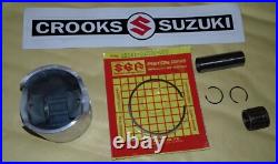 NOS 12102-02811-050 1990 RM80 XL 48mm Genuine Suzuki Piston Kit, 1st over for 82 NOS 12102-02811-050 1990 RM80 XL 48mm Genuine Suzuki Piston Kit, 1st over for 82