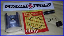 NOS 12102-02811-050 1990 RM80 XL 48mm Genuine Suzuki Piston Kit, 1st over for 82 NOS 12102-02811-050 1990 RM80 XL 48mm Genuine Suzuki Piston Kit, 1st over for 82
