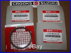 NOS 12140-40F00 Genuine Suzuki GSX-R1000 Piston Ring Sets (4 Sets, for one bike)