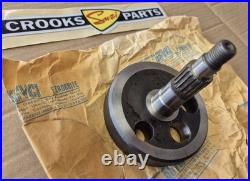 NOS 12220-14110 1982 RM125 Z Genuine Suzuki Right Hand Crankshaft Half