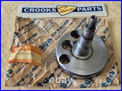 NOS 12261-41500 PE175 C 1978 Genuine Suzuki Left Hand Crankshaft Half