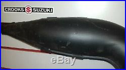 NOS 14310-41600 RM100 Suzuki Front Muffler / Exhaust with marks on paintwork