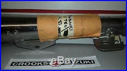 NOS 14340-45000 GS750 Genuine Suzuki Left Hand Muffler / Silencer