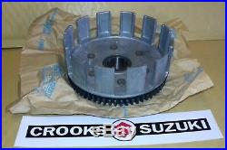 NOS 21200-41301 RM125/RM100 Genuine Suzuki Clutch Housing & Primary Driven Gear