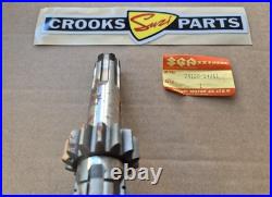 NOS 24120-14211 RM465 X 1981 Genuine Suzuki 14T Clutch Countershaft NOS 24120-14211 RM465 X 1981 Genuine Suzuki 14T Clutch Countershaft