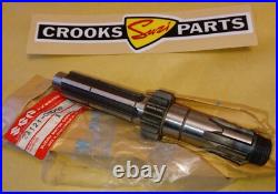 NOS 24121-05D02 RMX250 Genuine Suzuki 14T Clutch Countershaft NOS 24121-05D02 RMX250 Genuine Suzuki 14T Clutch Countershaft