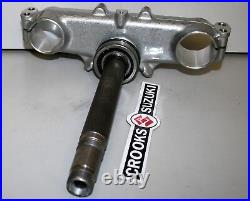 NOS 51410-00B20 RM250 Genuine Suzuki Lower Steering Stem / Bottom Yoke