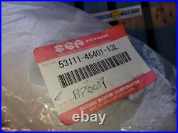 NOS 53111-46401-13L RM50 / DS80 C 1978 Genuine Suzuki Silver Front Mudguard