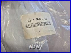 NOS 53111-46401-13L RM50 / DS80 C 1978 Genuine Suzuki Silver Front Mudguard
