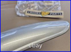 NOS 53111-46401-13L RM50 / DS80 C 1978 Genuine Suzuki Silver Front Mudguard
