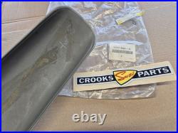 NOS 53111-46401-13L RM50 / DS80 C 1978 Genuine Suzuki Silver Front Mudguard