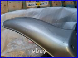 NOS 53111-46401-13L RM50 / DS80 C 1978 Genuine Suzuki Silver Front Mudguard