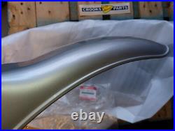 NOS 53111-46401-13L RM50 / DS80 C 1978 Genuine Suzuki Silver Front Mudguard