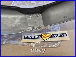 NOS 53111-46401-13L RM50 / DS80 C 1978 Genuine Suzuki Silver Front Mudguard