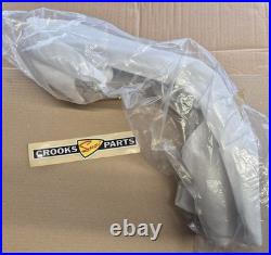 NOS 53111-46401-13L RM50 / DS80 C 1978 Genuine Suzuki Silver Front Mudguard