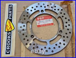 NOS 59221-02B00 RM80 1986 to 1988 Genuine Suzuki Front Brake Disc, Now Obsolete