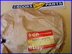 NOS 64210-40500 PE175 1980 / 1981 Genuine Suzuki Rear Wheel Brake Plate