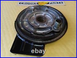 NOS 64210-40500 PE175 1980 / 1981 Genuine Suzuki Rear Wheel Brake Plate