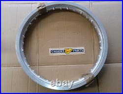 NOS 65311-20510 1983 RM80HD 18 x 1.85 Genuine Suzuki Silver Ally Rear Wheel Rim NOS 65311-20510 1983 RM80HD 18 x 1.85 Genuine Suzuki Silver Ally Rear Wheel Rim