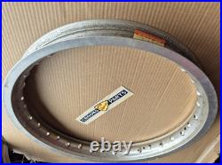 NOS 65311-20520 RM80 HE 1984 18 x 1.85 Genuine Suzuki Silver Ally Rear Wheel Rim