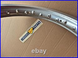 NOS 65311-20520 RM80 HE 1984 18 x 1.85 Genuine Suzuki Silver Ally Rear Wheel Rim