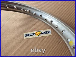 NOS 65311-20520 RM80 HE 1984 18 x 1.85 Genuine Suzuki Silver Ally Rear Wheel Rim