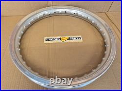 NOS 65311-27C00 RM125 K 1989 Genuine Suzuki Silver Ally Rear Wheel Rim 1.85x18