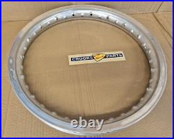 NOS 65311-27C00 RM125 K 1989 Genuine Suzuki Silver Ally Rear Wheel Rim 1.85x18