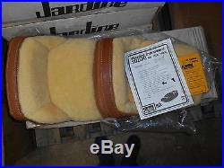 NOS Amco Westerner Brown Leather Wool Seat Suzuki 1980 GS750E GS1100E 29-1800