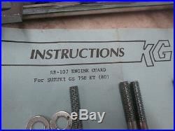 NOS KG Case Guard Savers Motor Engine Guard Protector 1980 Suzuki GS750 SB-107