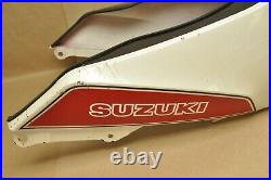 NOS OEM Suzuki 1983 GS750 E ES Front Head Light Upper Cowling Cowl Fairing White