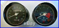 NOS OEM Suzuki 72-77 TS400 Speedometer Tachometer TS-400 34101-32611/34200-32600