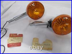 NOS OEM Suzuki Rear Turn Signal PAIR 35603-32620-999 TS400 TS185 TS250 1976-77 NOS OEM Suzuki Rear Turn Signal PAIR 35603-32620-999 TS400 TS185 TS250 1976-77